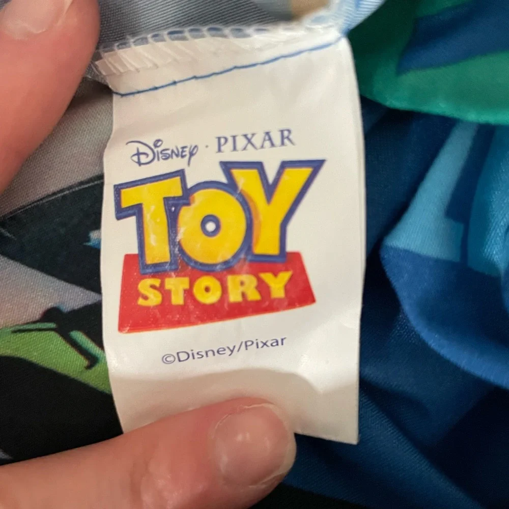 Vintage 2010 Disney Toy Story Twin Bedding Set - Comforter, Fitted & Flat Sheet